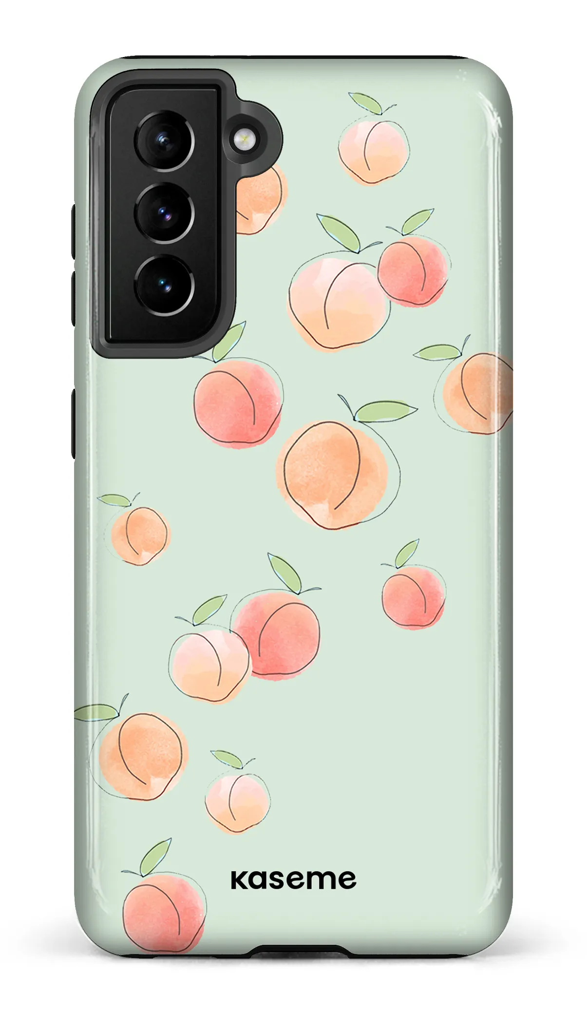 Peachy green