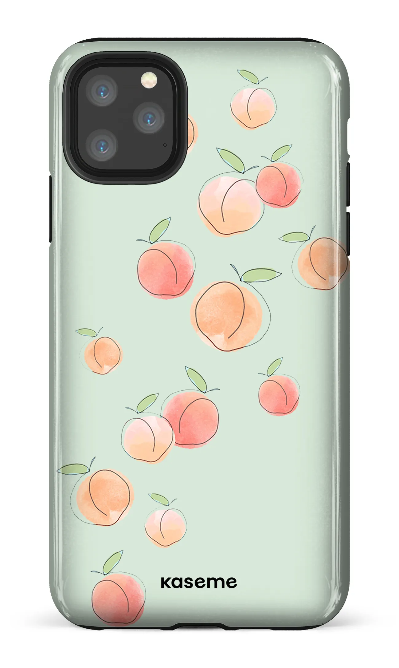 Peachy green
