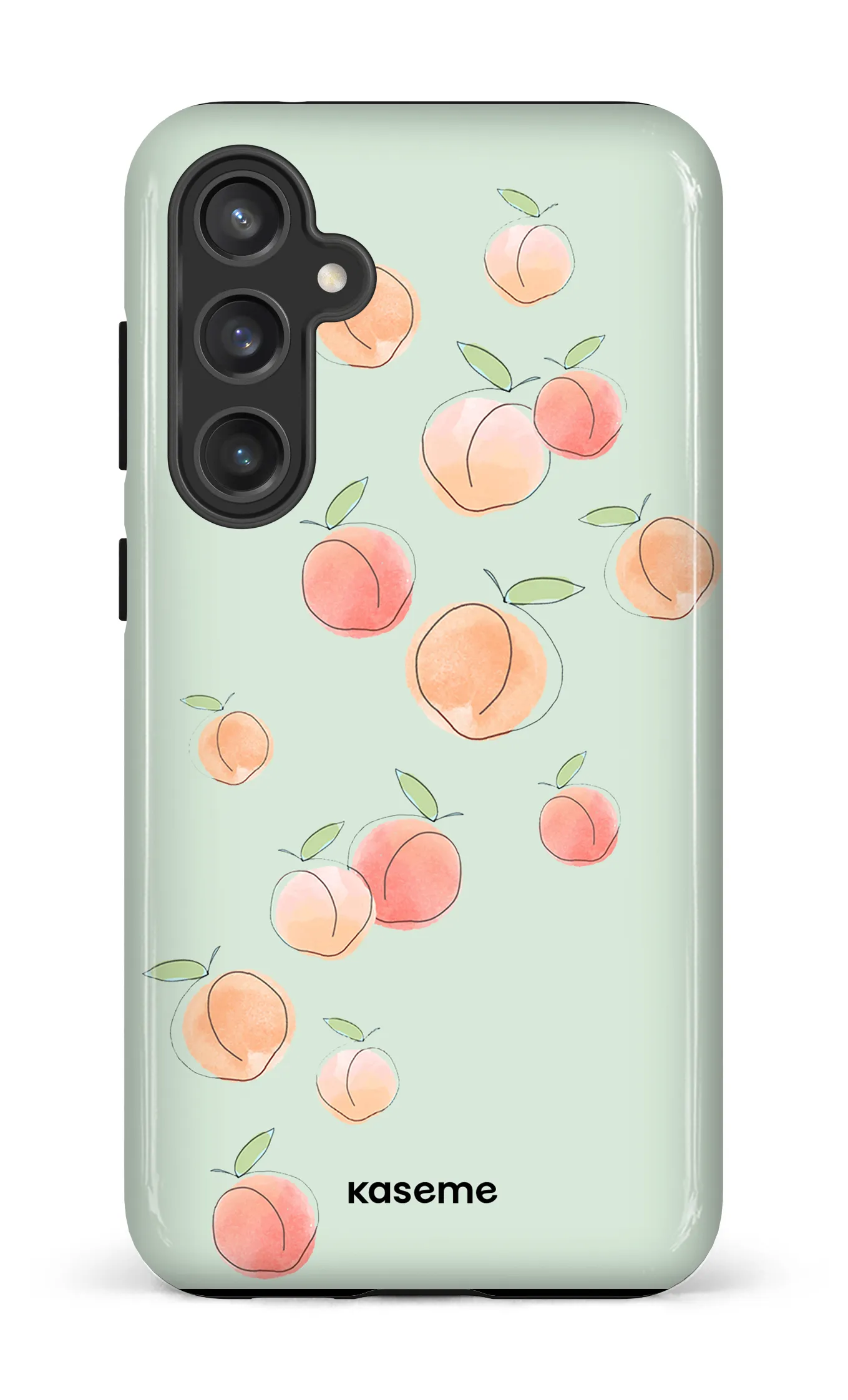Peachy green