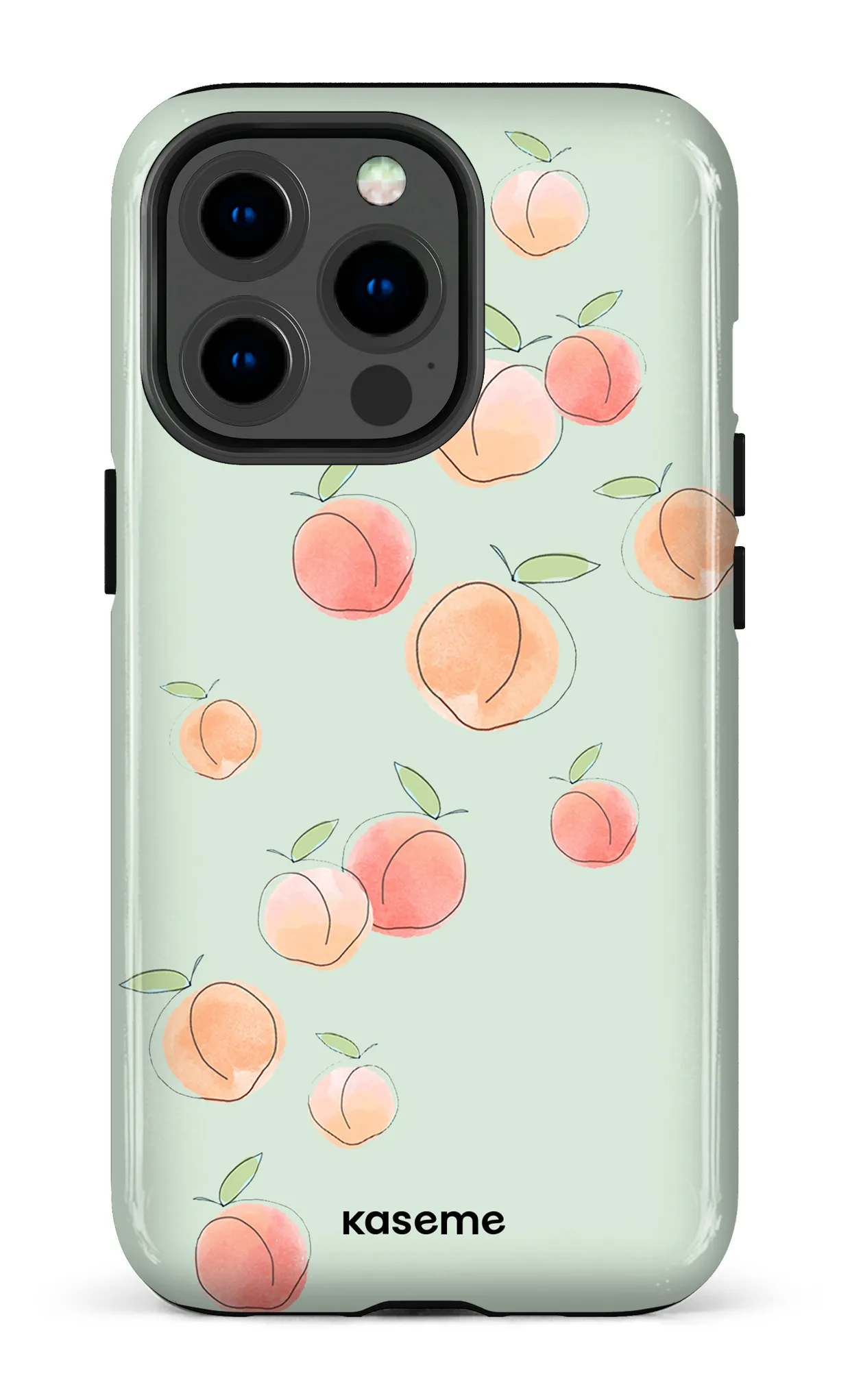 Peachy green