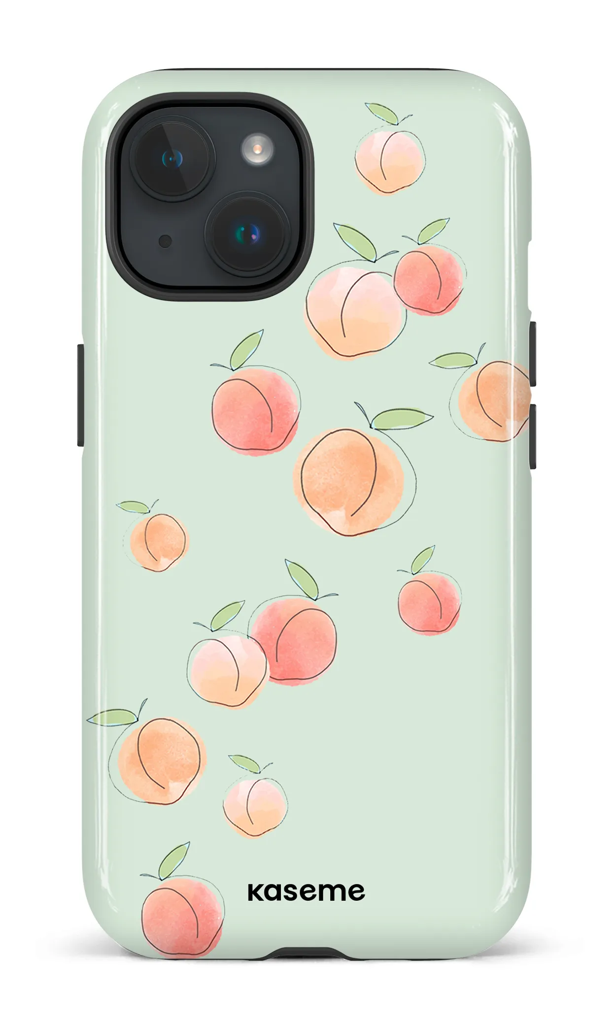 Peachy green