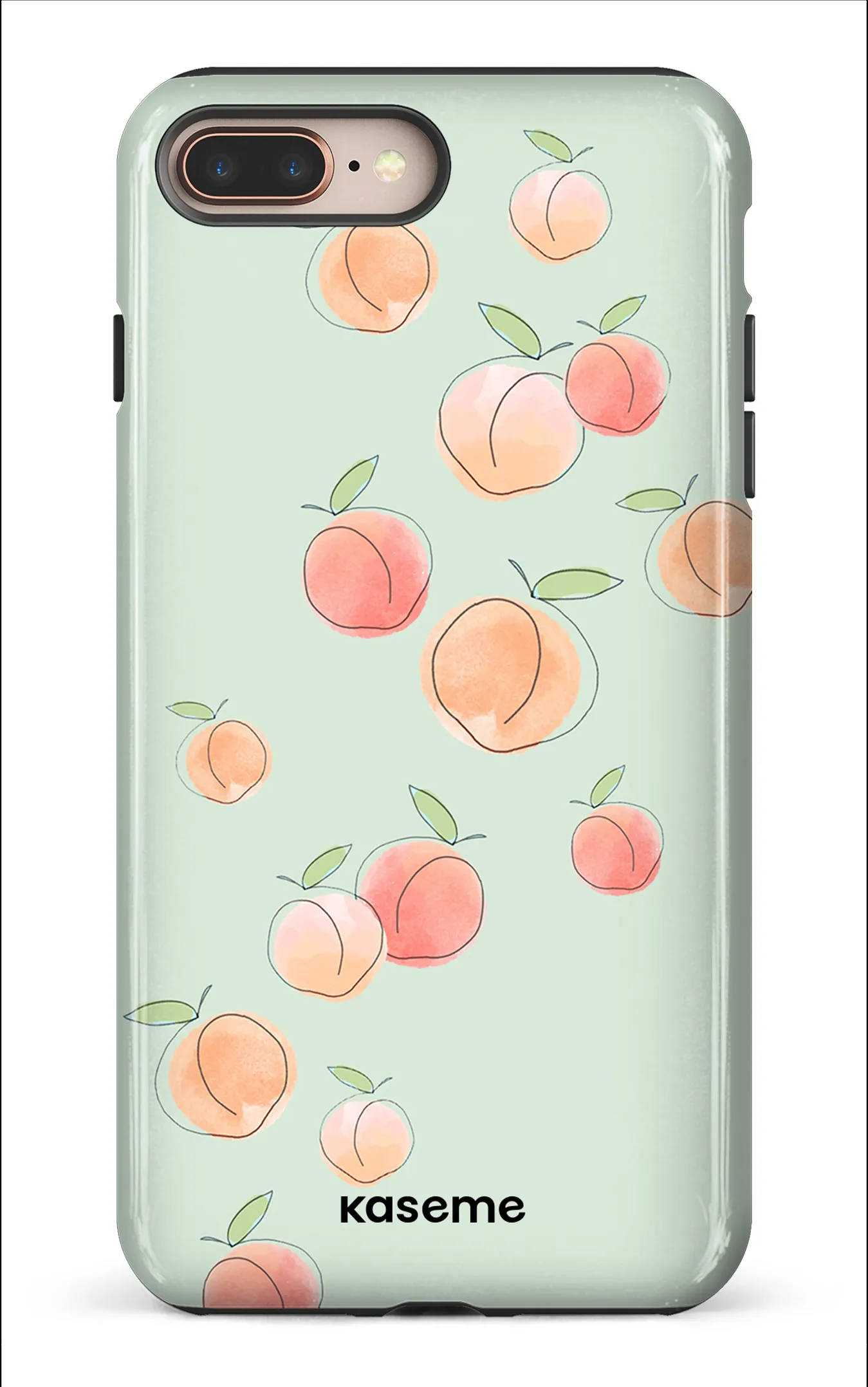 Peachy green