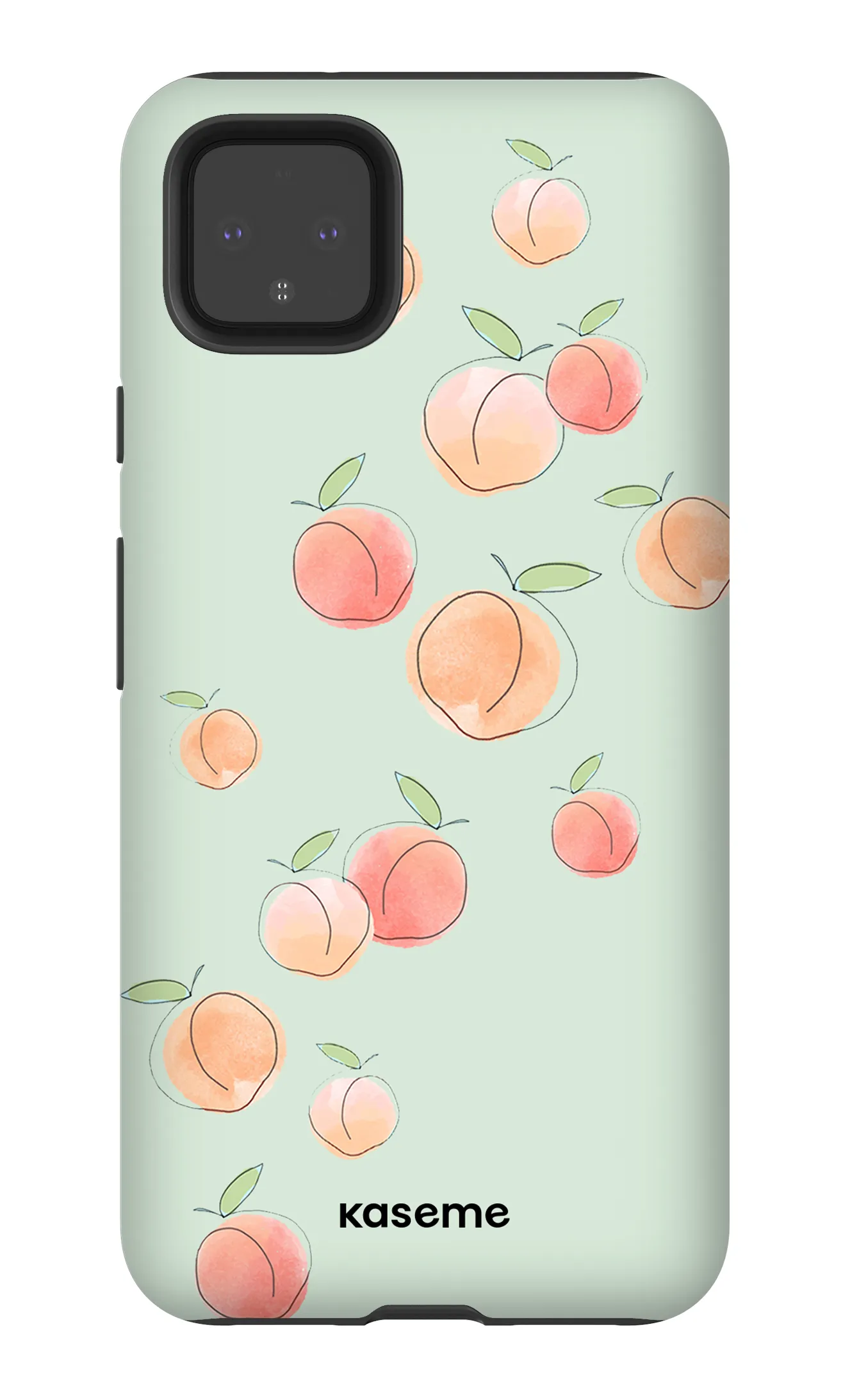 Peachy green