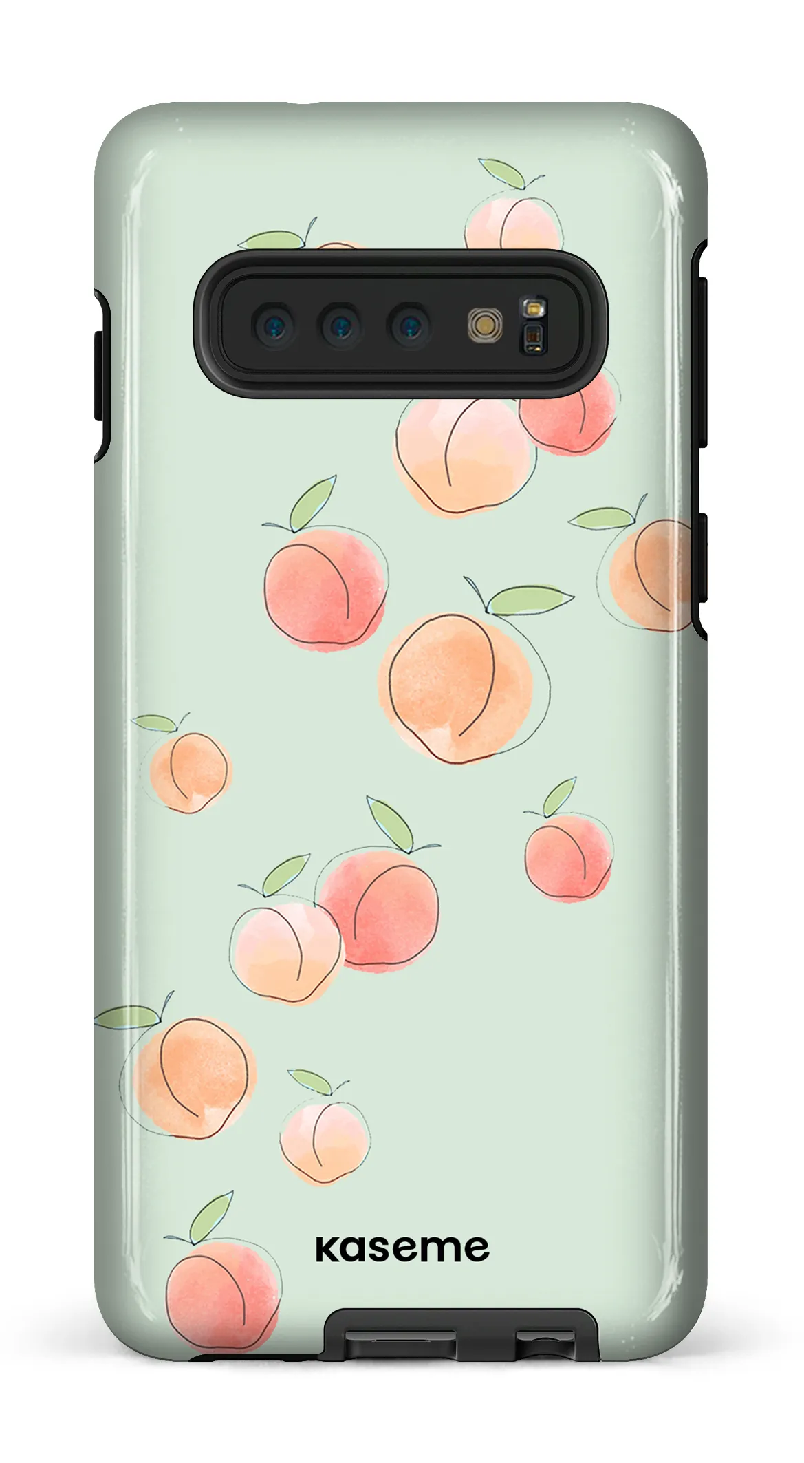 Peachy green