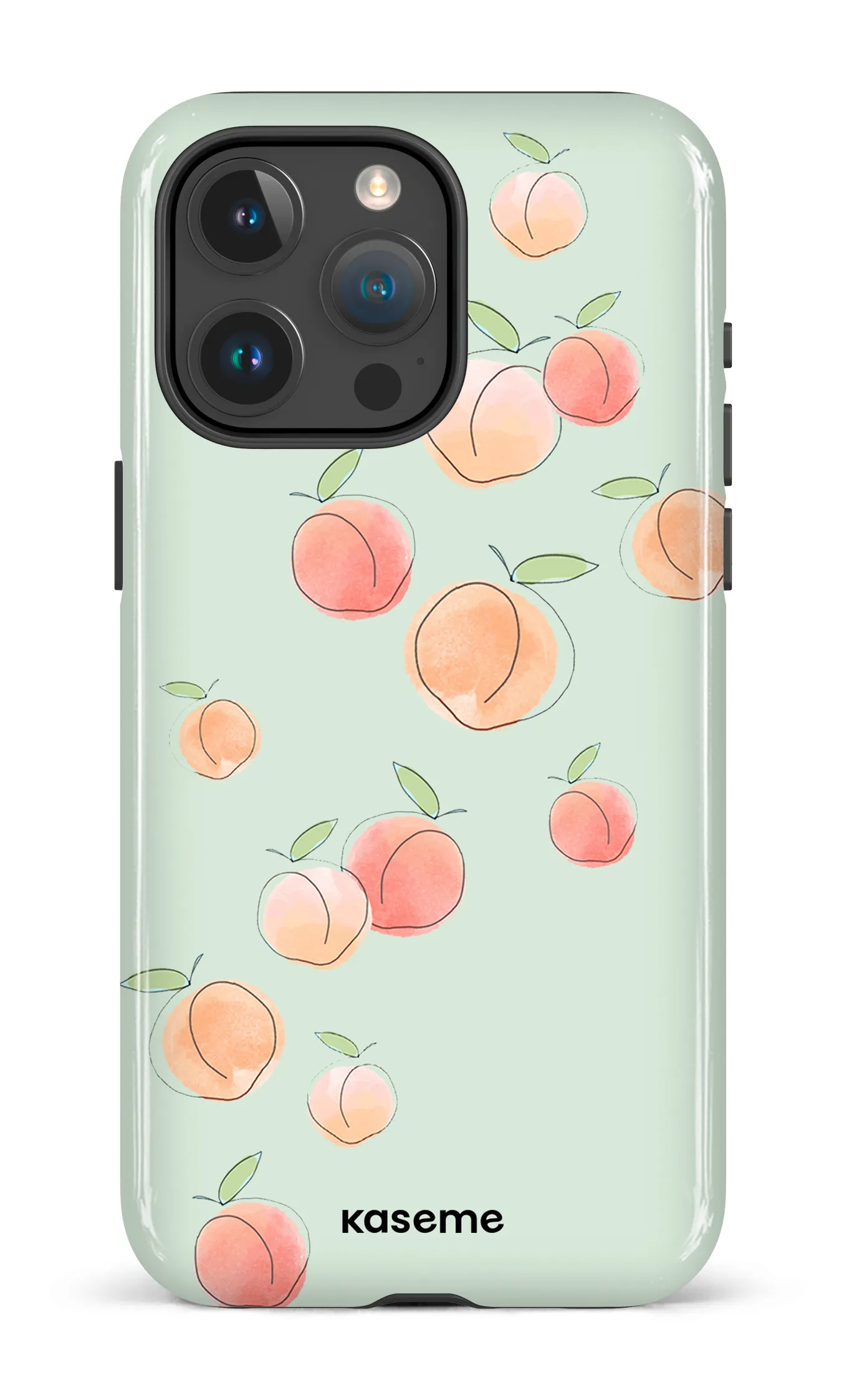 Peachy green