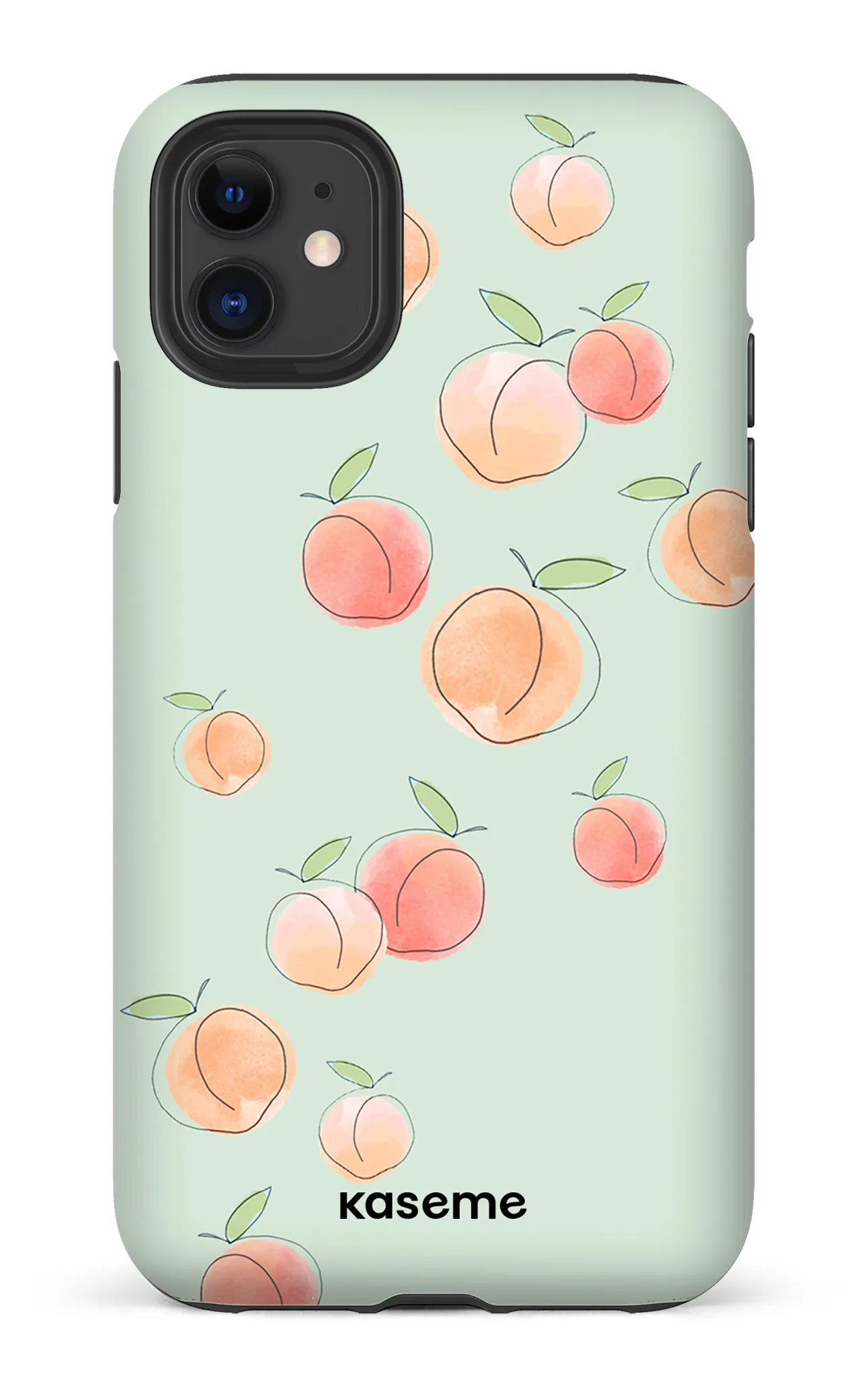 Peachy green