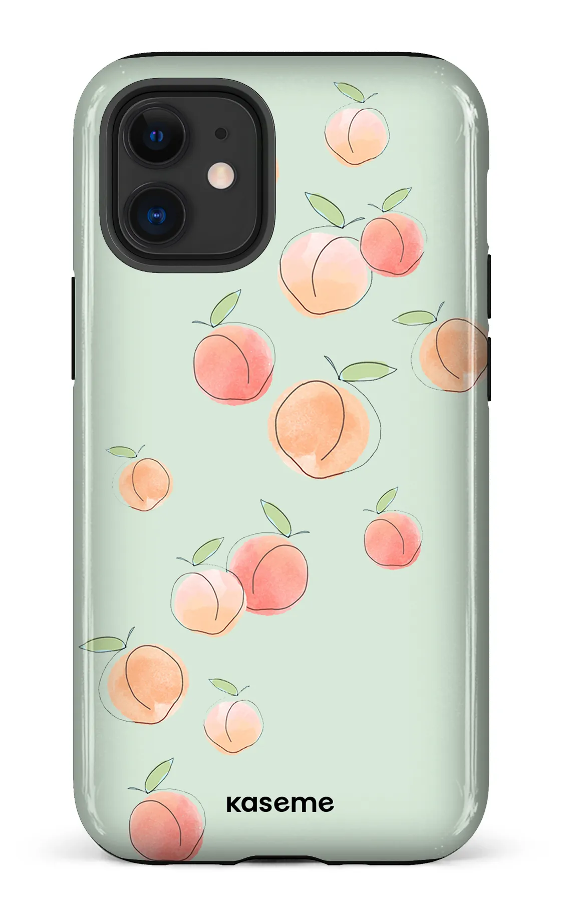 Peachy green