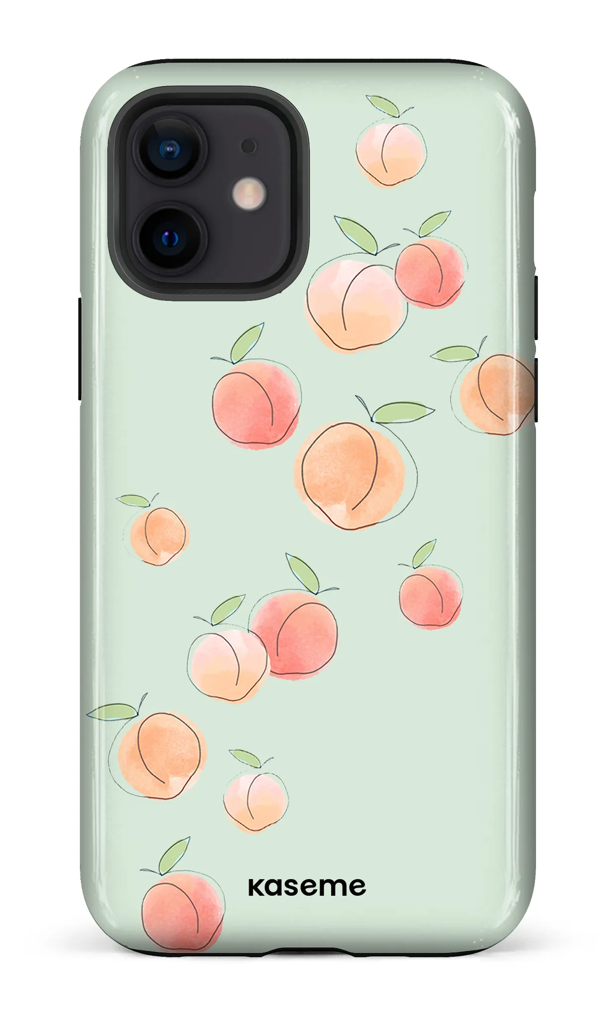 Peachy green