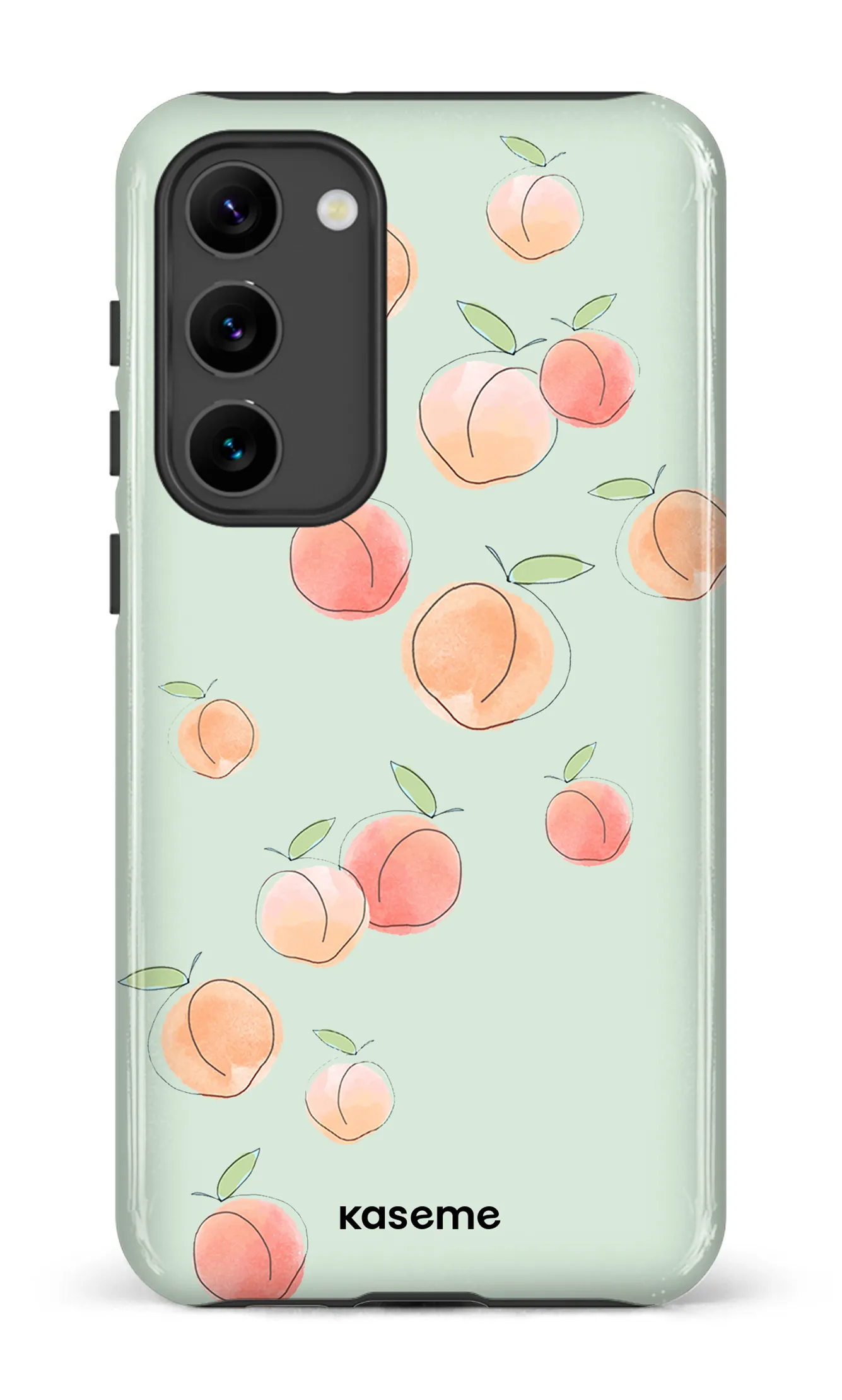 Peachy green
