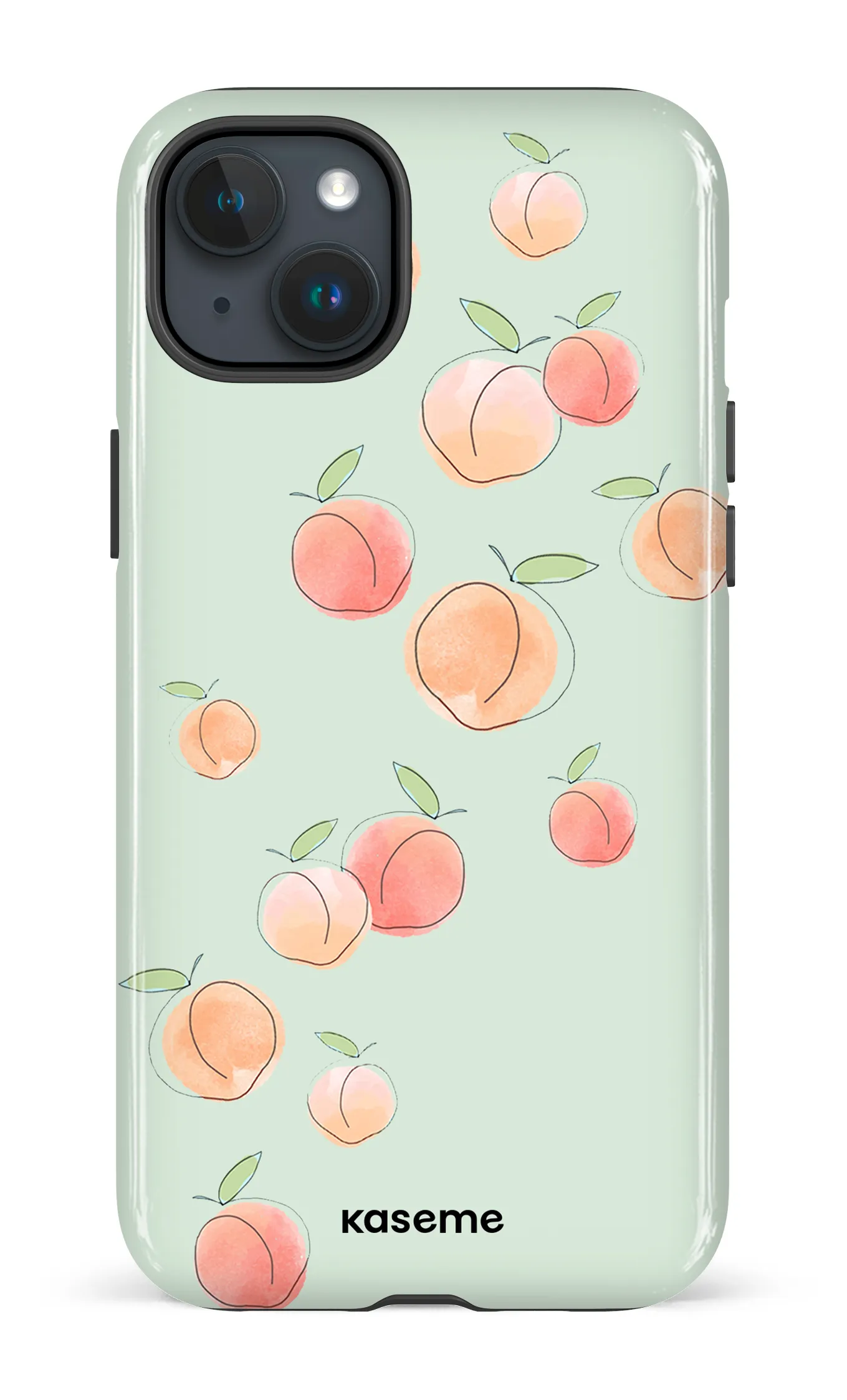 Peachy green