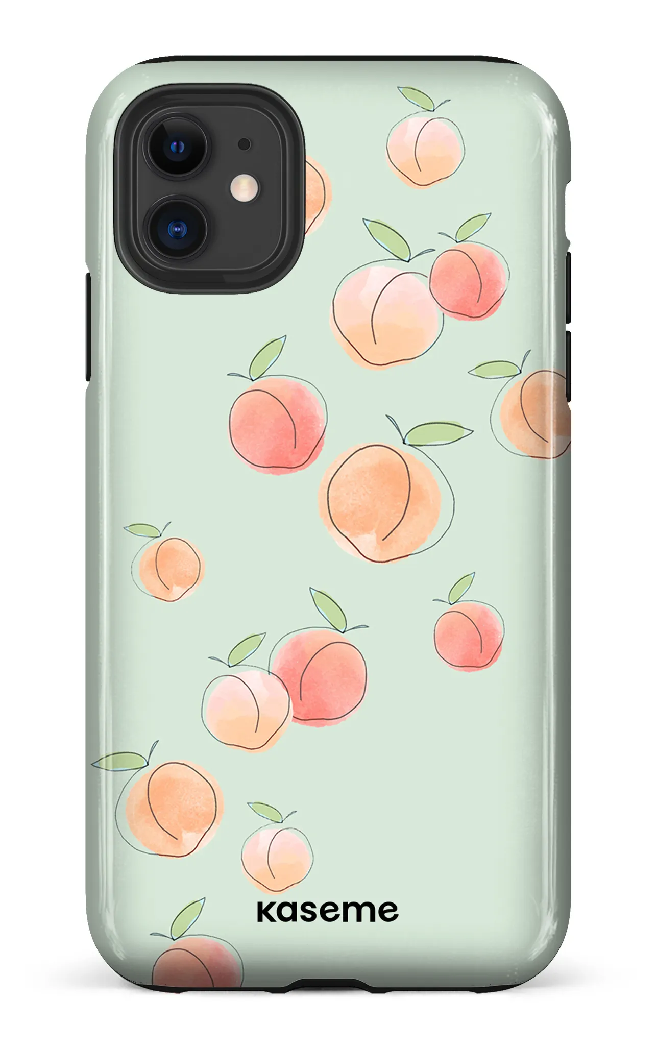 Peachy green