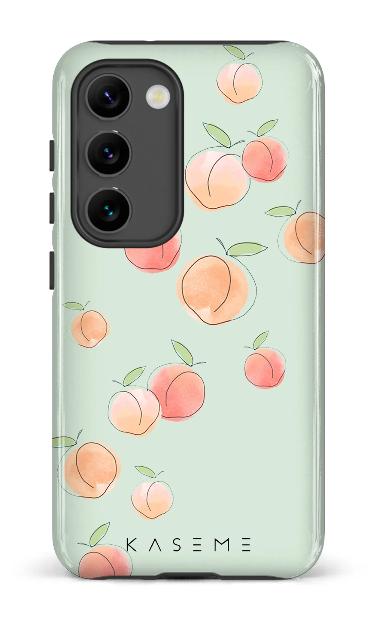 Peachy green
