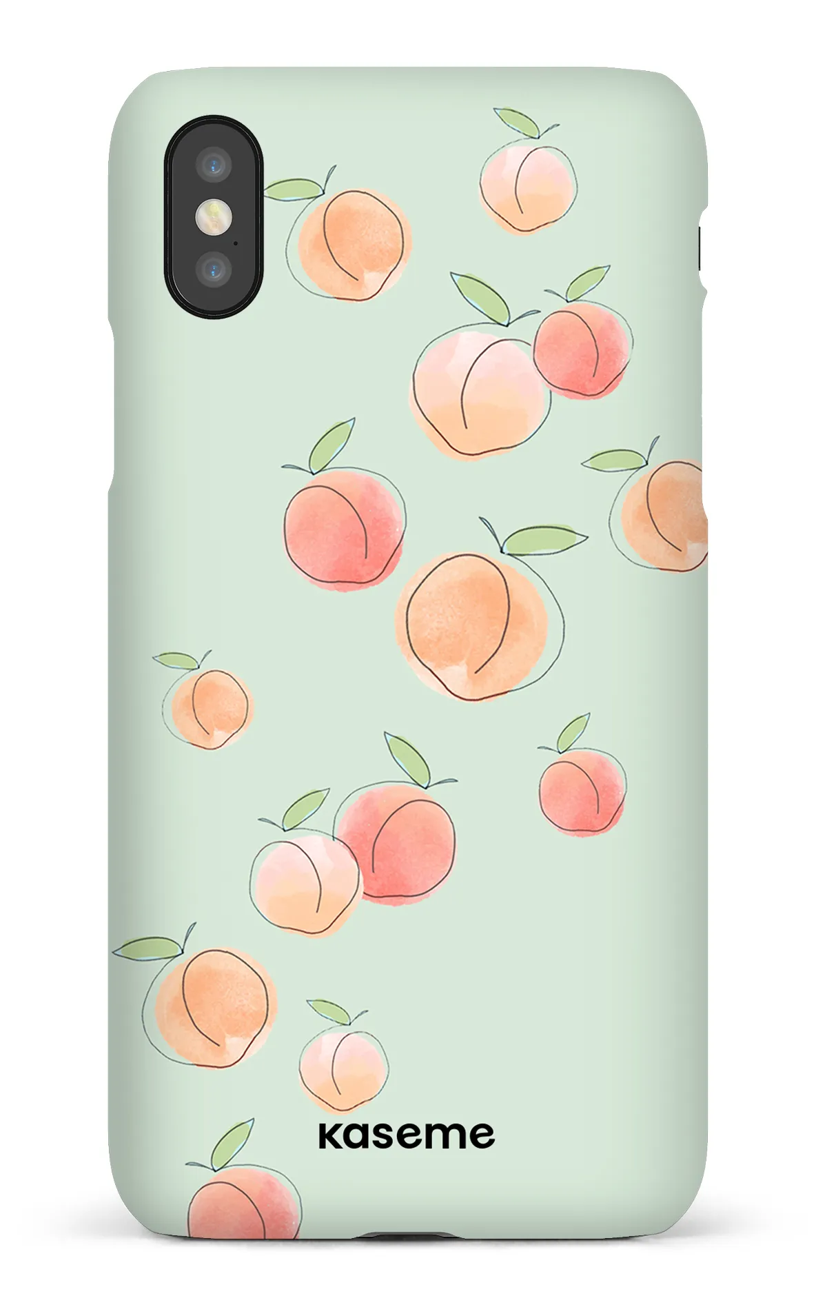 Peachy green