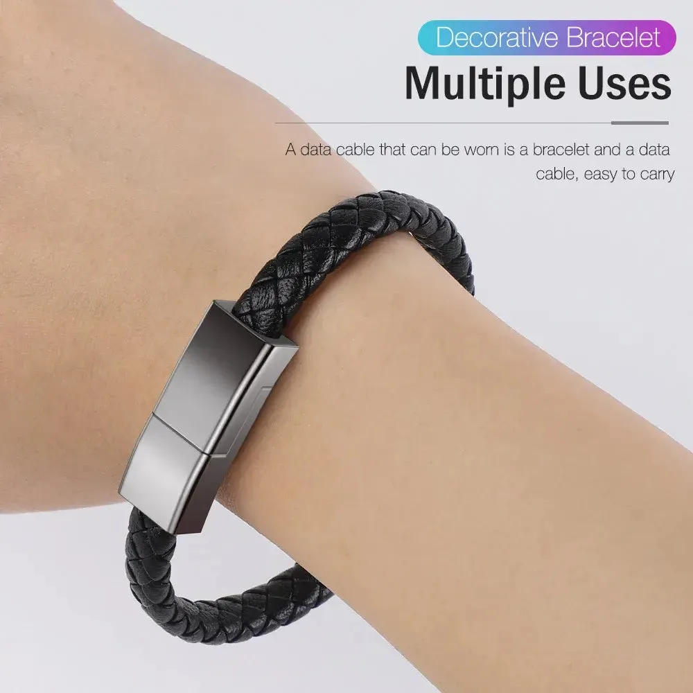 Portable bracelet Fast charging cable