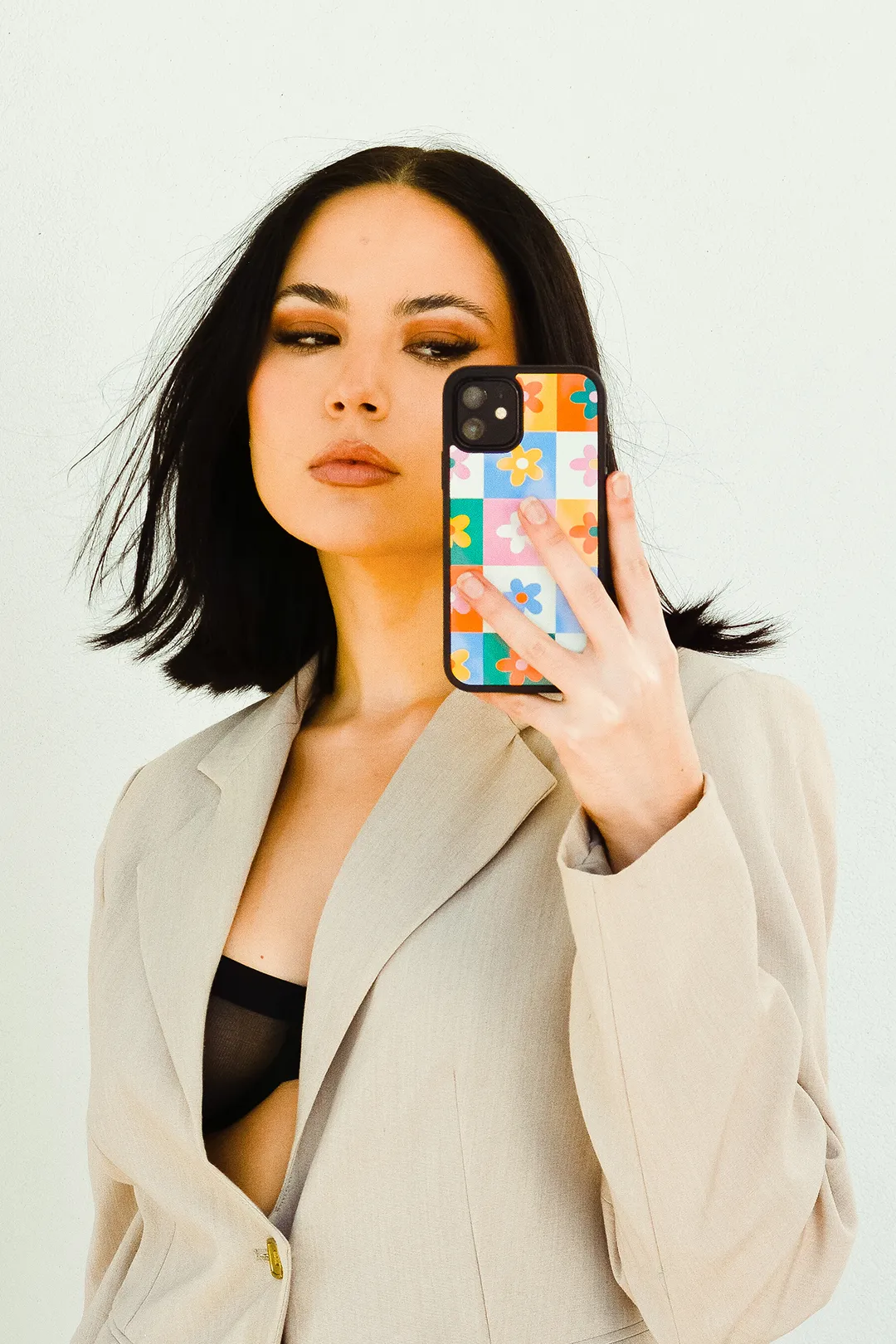 Pretty Patchwork iPhone case