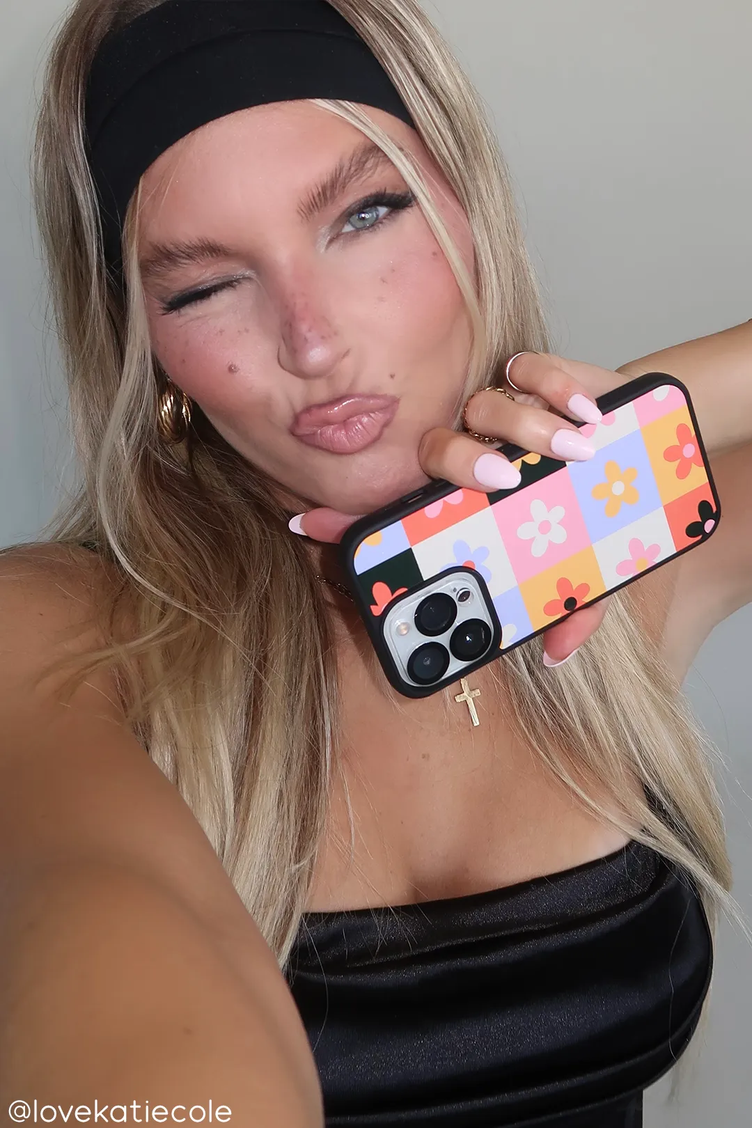 Pretty Patchwork iPhone case