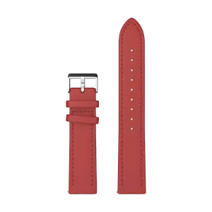 Red Leather Band for Health Smartwatch 3