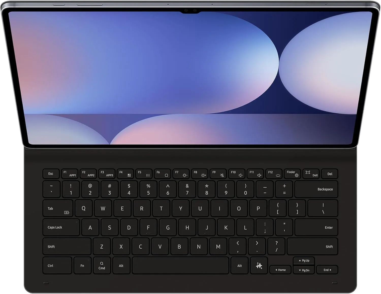 Samsung Galaxy Tab S9/S10 Ultra 14.6" Book Cover UK Keyboard Slim with AI Key Black - EF-DX920BBEGGB