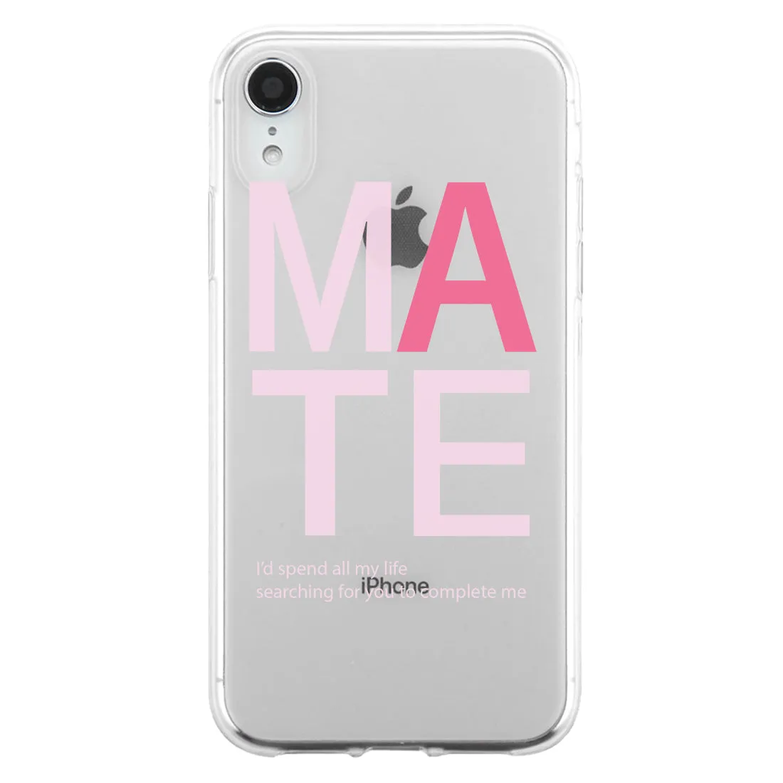 Soulmate Couple Matching Phone Cases Adorable Sweet Thoughtful Gift