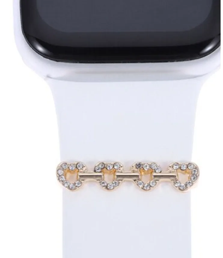 Stackable Watch Band Charms for your Apple Watch, FitBit, Samsung Galaxy, Watch Band Jewelry, Apple Watch Charms, Watch Accessories