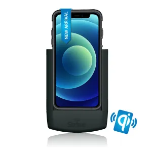 Strike Alpha in-car Cradle for iPhone 12 Mini Wireless Charging Car Phone Holder that work with Strike Rugged Case On
