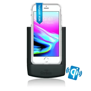 Strike Alpha in-car Cradle for iPhone 8 & SE (2nd Gen) Wireless Charging with Strike Case On