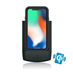 Strike Alpha in-car Cradle for iPhone X & XS Wireless Charging that work with OtterBox Defender Case On