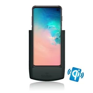 Strike Alpha in-car Cradle for Samsung Galaxy S10 Wireless Charging that work with Strike Rugged Case On
