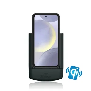 Strike Alpha in-car Cradle for Samsung Galaxy S24  Wireless Charging Car Phone Holder that work with OtterBox Symmetry Case On