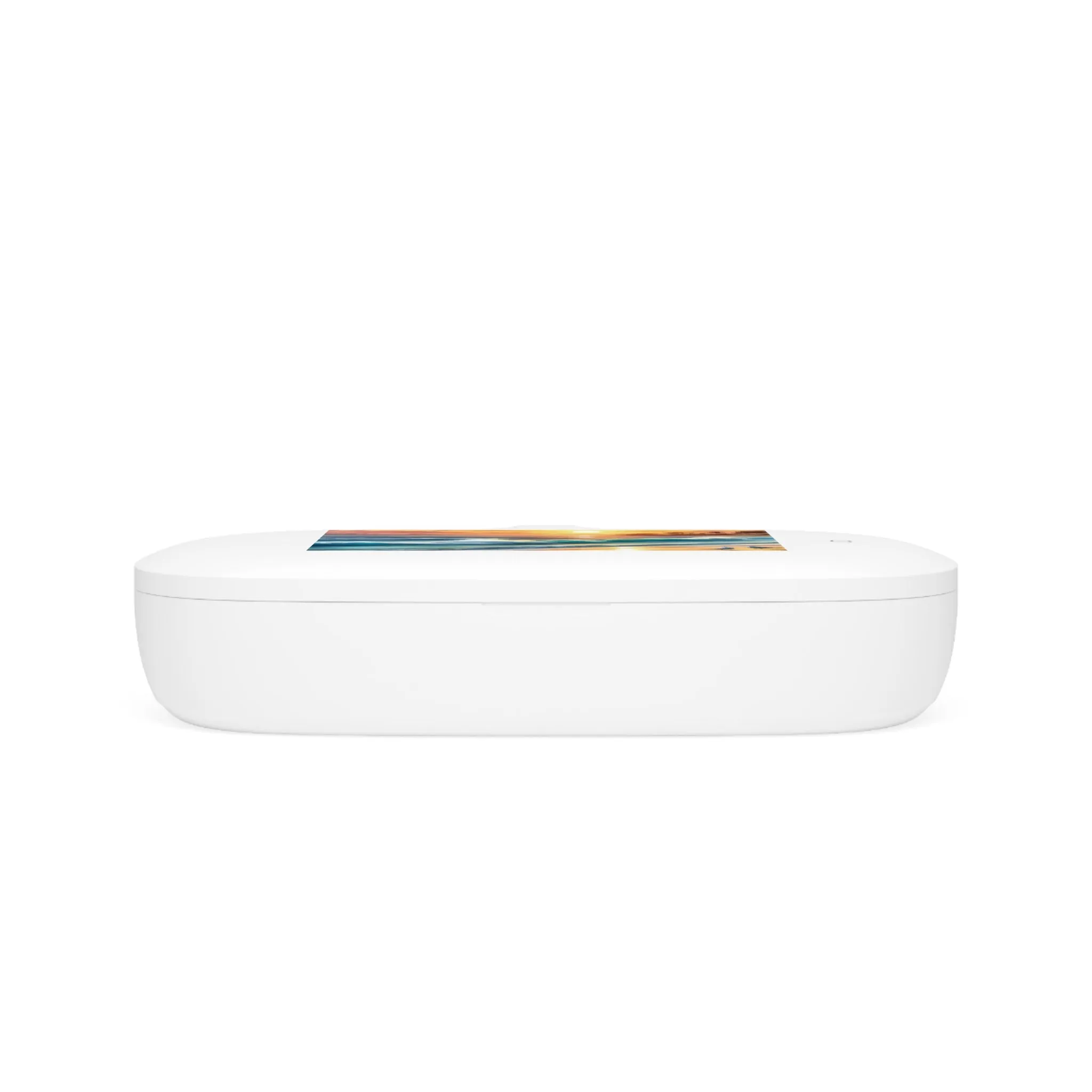 Sunrise and sea view birds on the beach UV Phone Sanitizer and Wireless Charging Pad