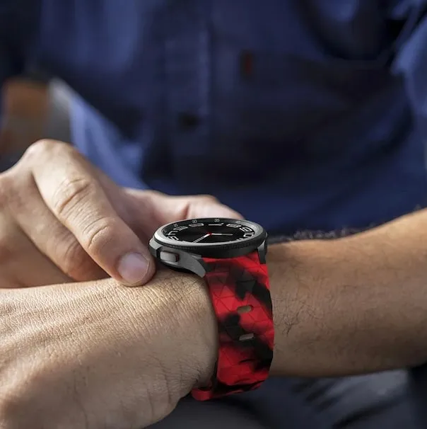 T92 Smartwatch compatible Silicone Football Pattern Watch Straps