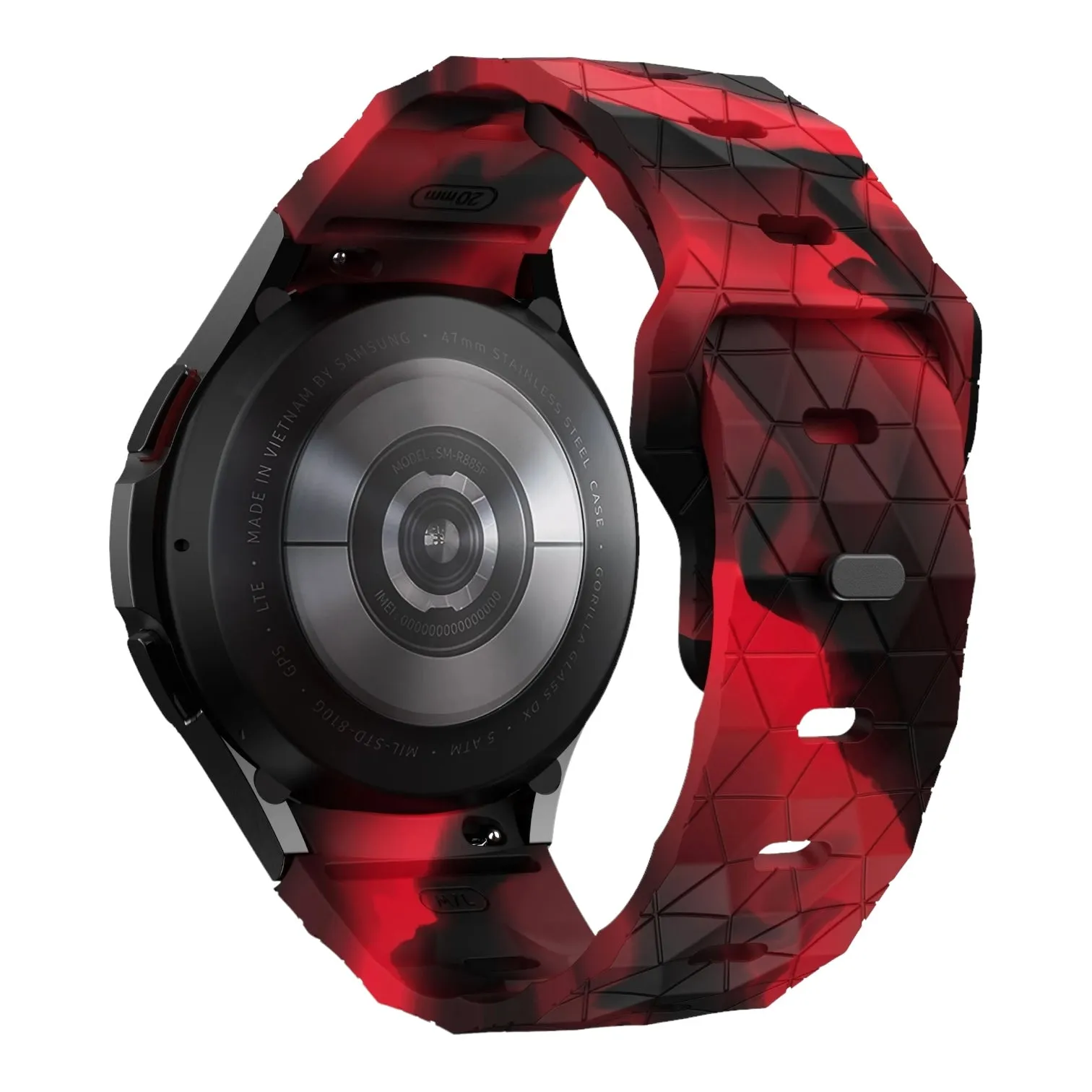 T92 Smartwatch compatible Silicone Football Pattern Watch Straps
