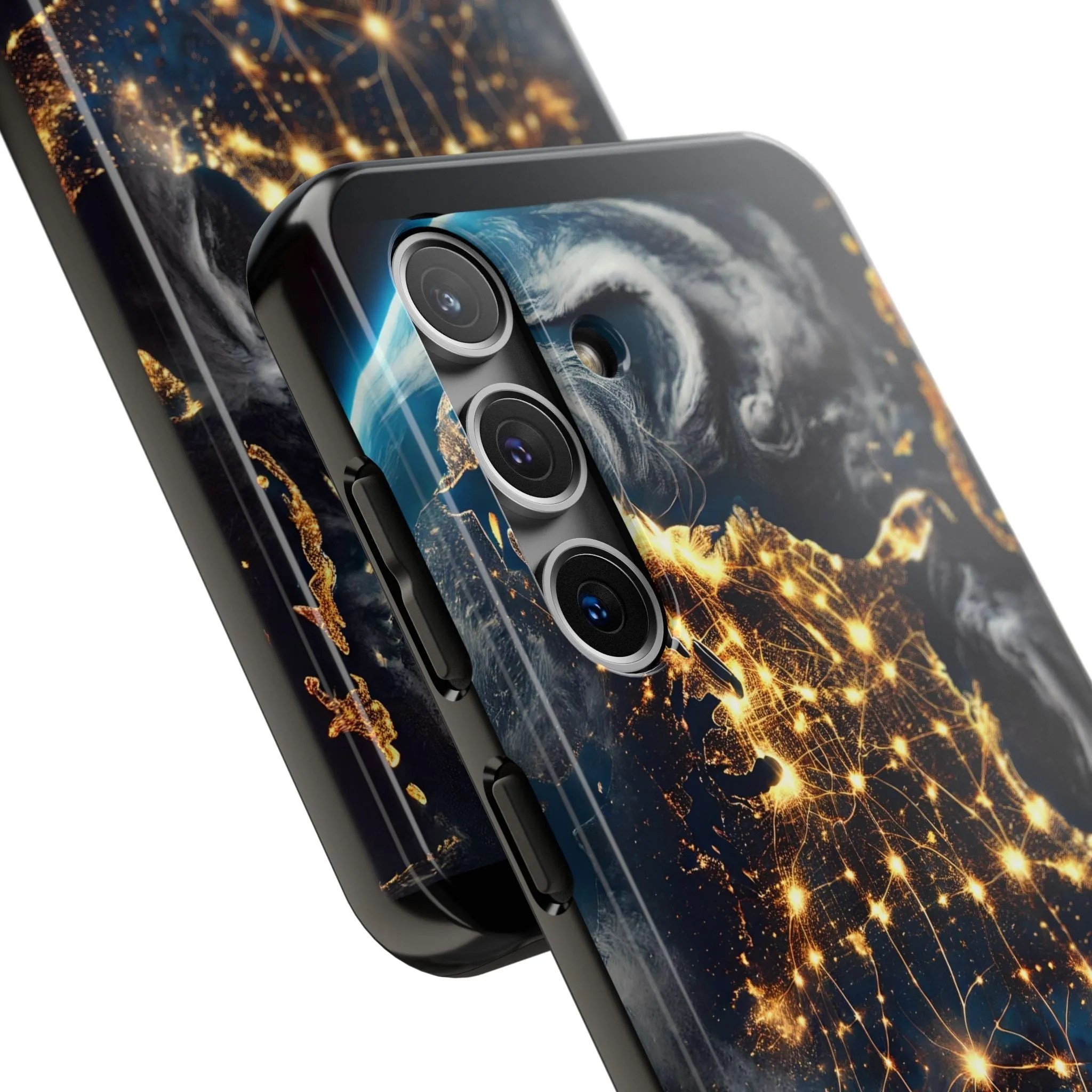 US Map Night Vision Phone Case - Glow in the Dark Design, iPhone and Samsung Cover, Unique & Stylish Protective Case