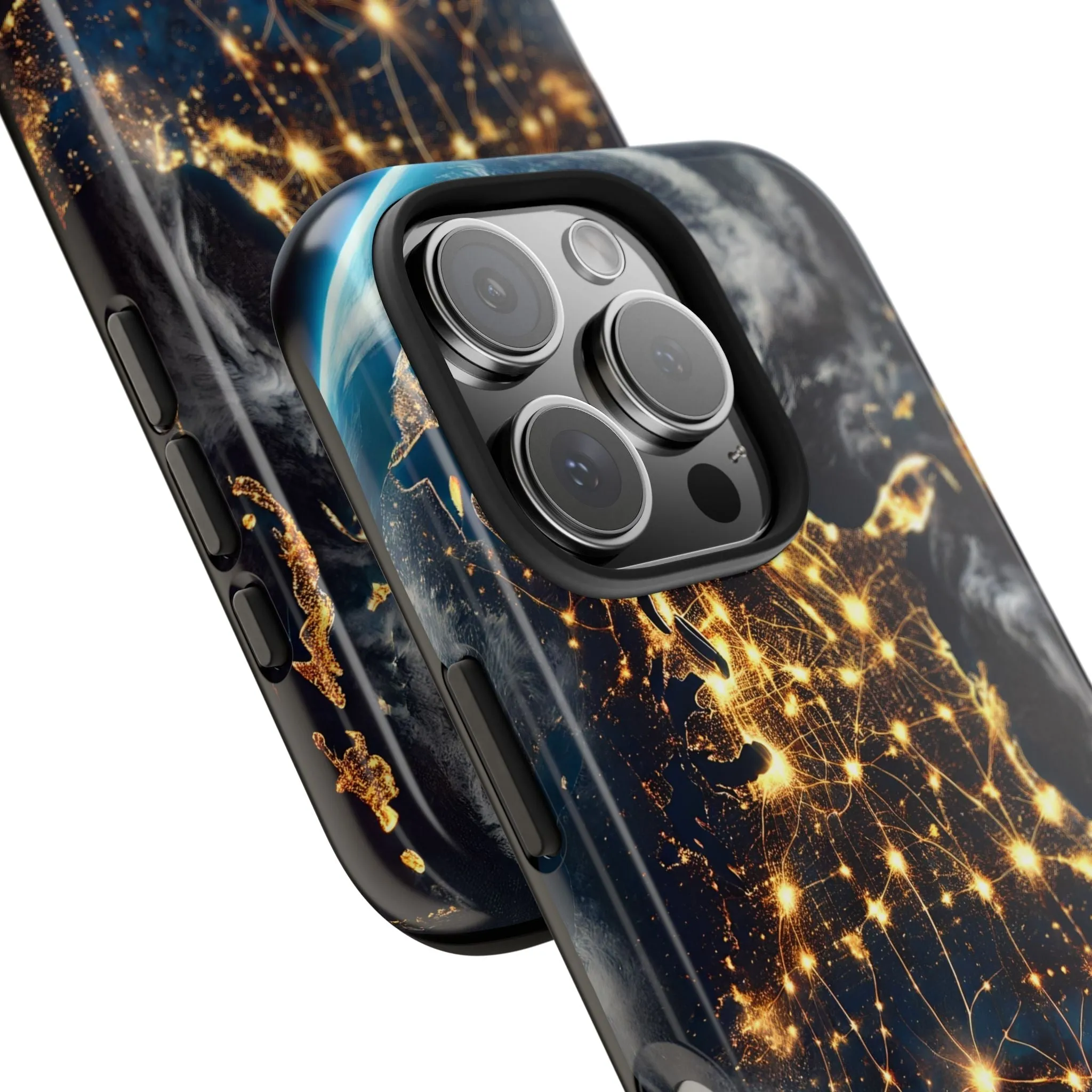 US Map Night Vision Phone Case - Glow in the Dark Design, iPhone and Samsung Cover, Unique & Stylish Protective Case