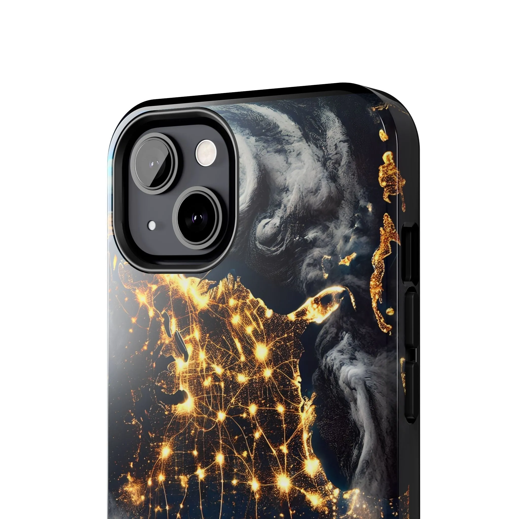 US Map Night Vision Phone Case - Glow in the Dark Design, iPhone and Samsung Cover, Unique & Stylish Protective Case