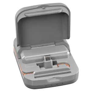 Ventev chargestand 3000c Backup Battery / Dock for Micro USB Devices Gray by Ventev