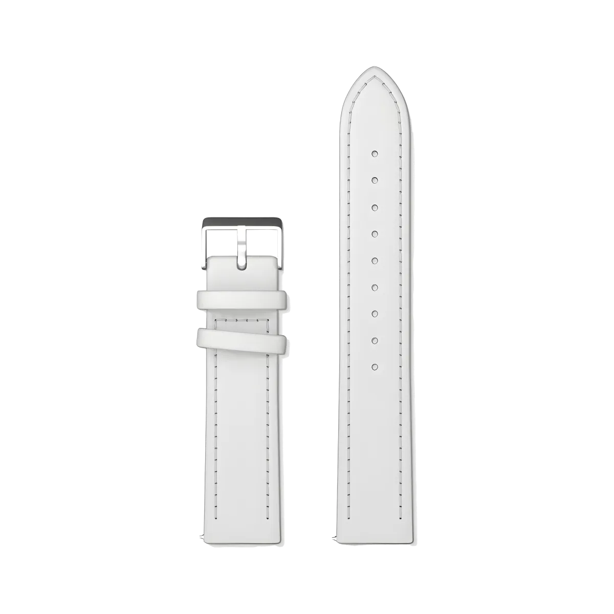 White Leather Band for Health Smartwatch 3